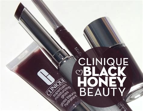 clinique black honey collection.